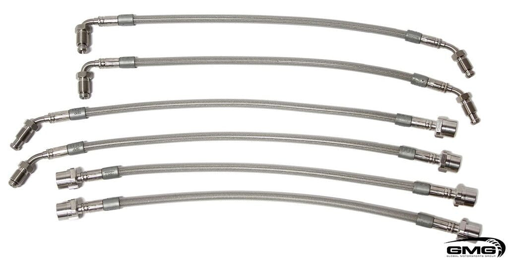 Stainless Steel Brake Lines: 991 Turbo/GT3 + 981 GT4