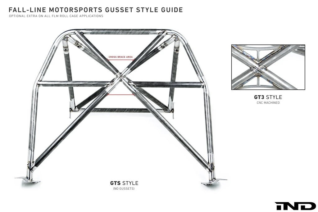 Fall-Line Motorsports F87 M2 Bolt-In Harness Bar