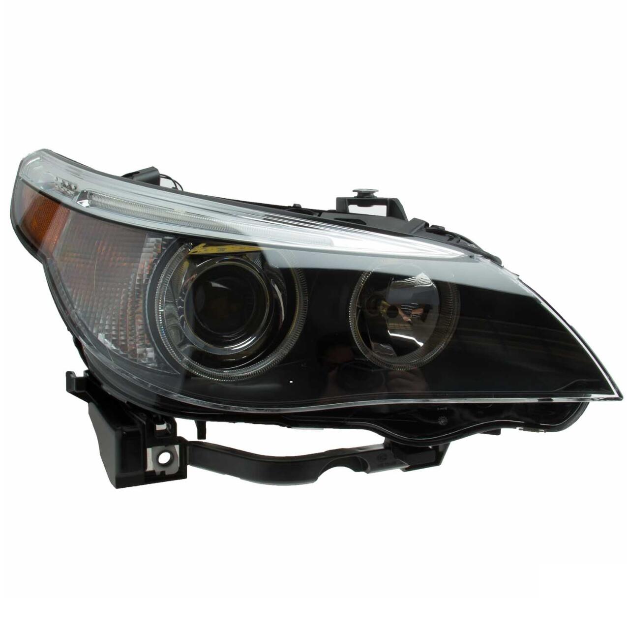 BMW Headlight Assembly – Passenger Side (Xenon) (Adaptive) 63127160158 – Hella 163078901