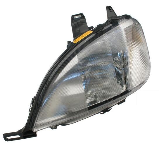 Mercedes Headlight Assembly – Driver Side (Halogen) 163820416164 – Hella H11130111