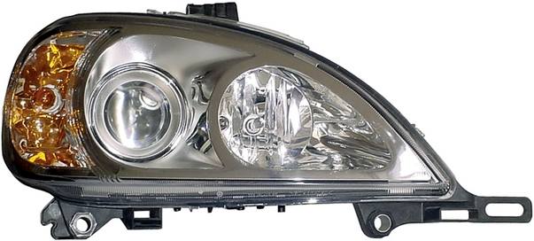 Mercedes Headlight Assembly – Passenger Side (Halogen) 163820506164 – Hella 223151061