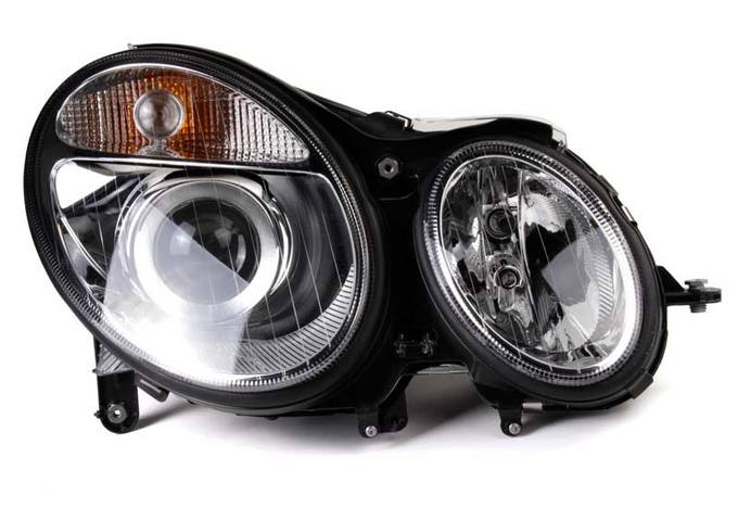 Mercedes Headlight Assembly – Passenger Side (Halogen) 2118200461 – Hella 008369061