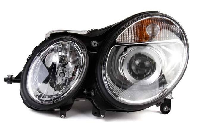 Mercedes Headlight Assembly – Driver Side (Halogen) 211820036164 – Hella 008369051