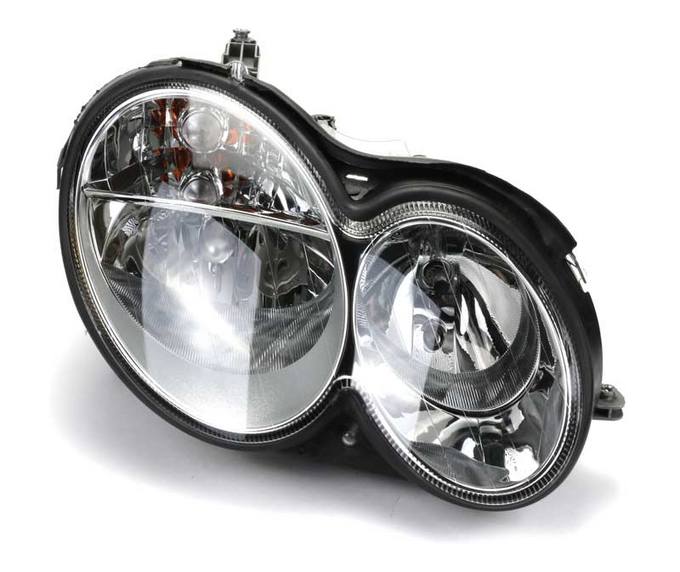 Mercedes Headlight Assembly – Passenger Side (Halogen) 2098200661 – Hella 007988361