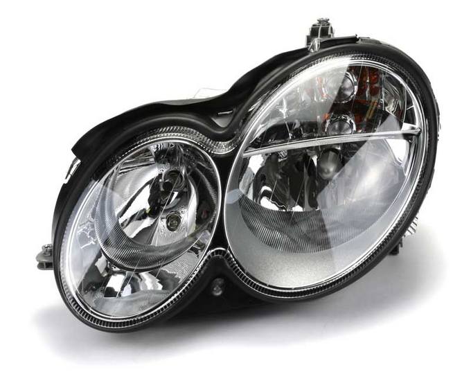 Mercedes Headlight Assembly – Driver Side (Halogen) 2098200561 – Hella 007988351