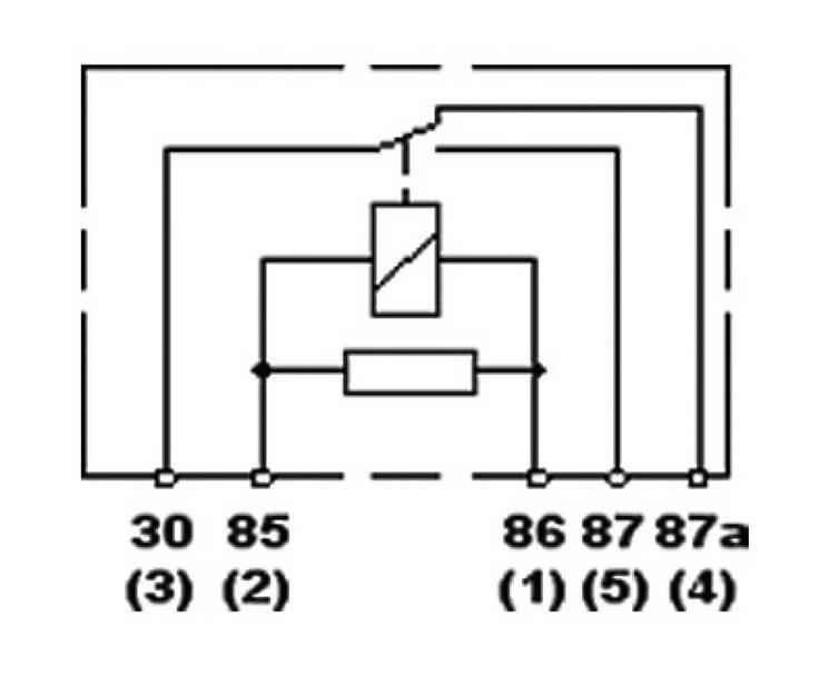 Mercedes Relay (Multi-purpose) 0009828123 – Hella 007794021