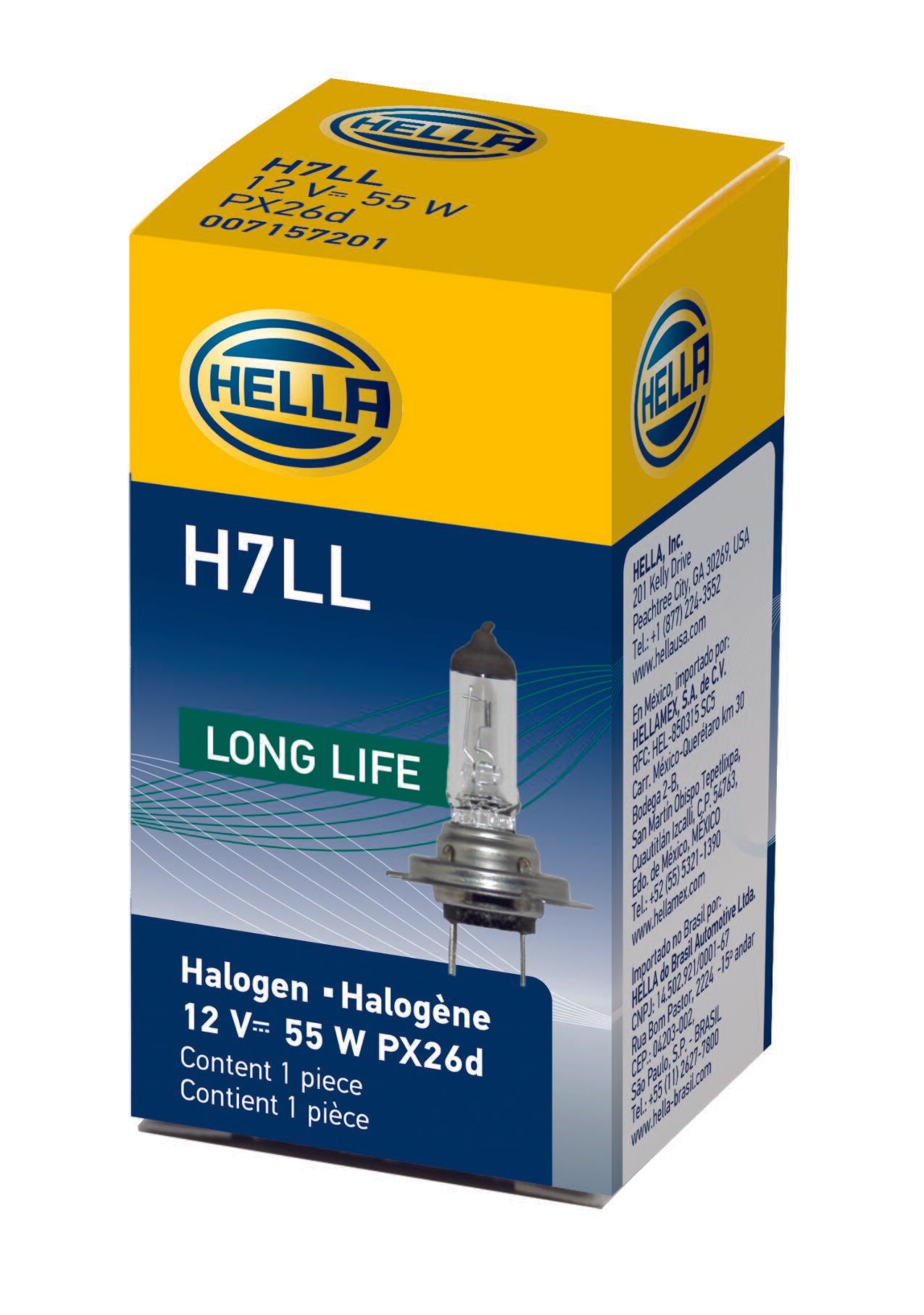 Audi BMW Light Bulb (H7) (12V 55W) 989829 – Hella H7LL