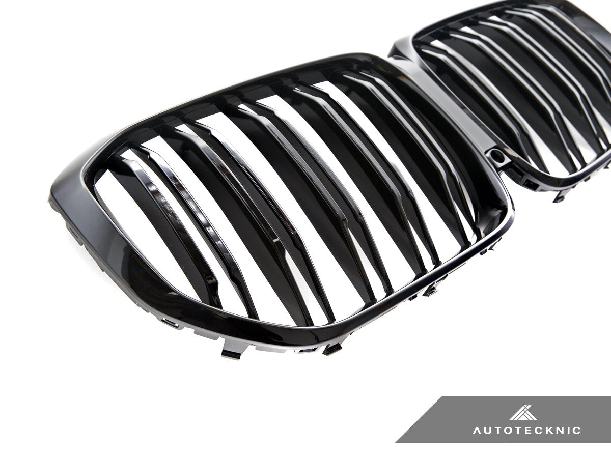 AutoTecknic G05 X5 Pre-LCI Dual-Slat Front Grille - Gloss Black