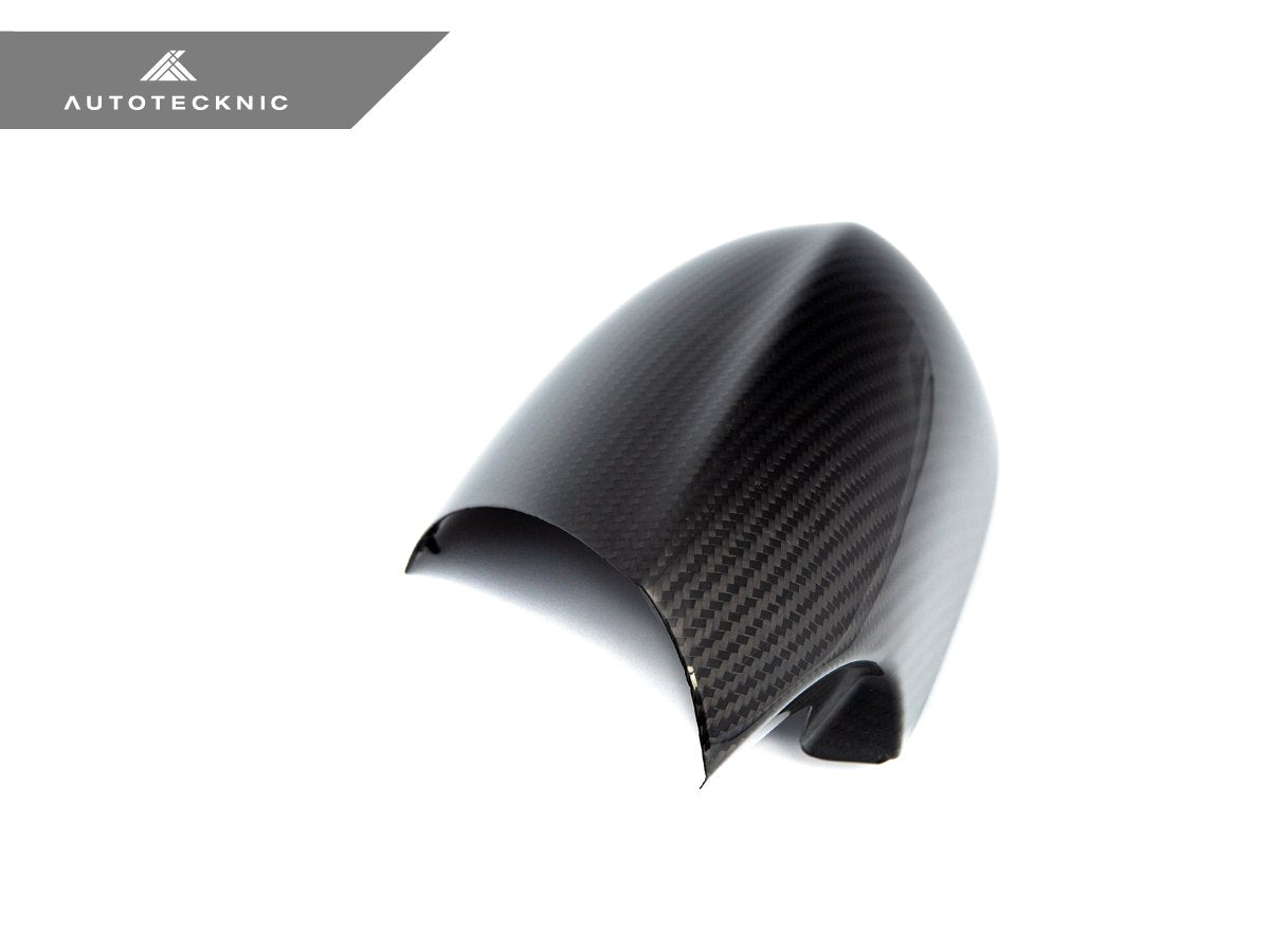 AutoTecknic E9X M3 / E82 1M Dry Carbon Mirror Covers - Version 2