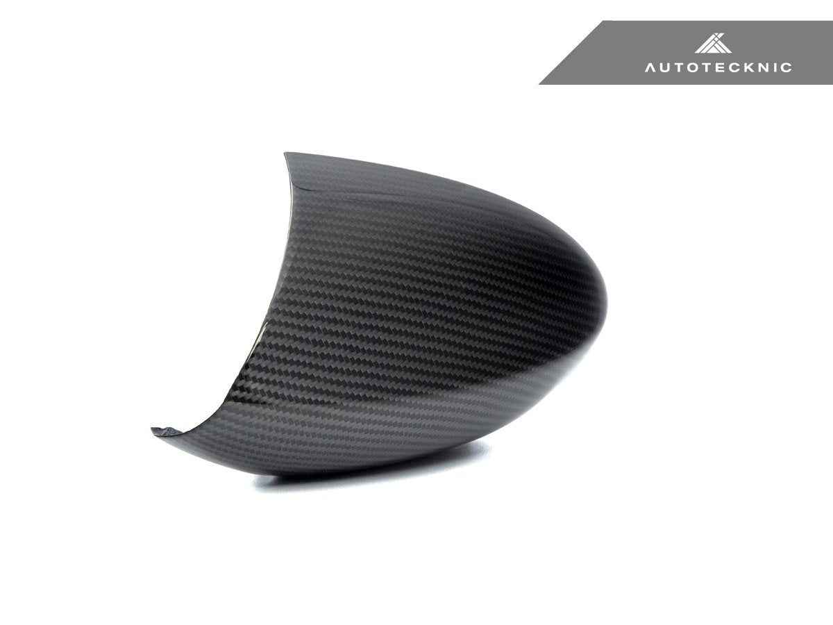 AutoTecknic E9X M3 / E82 1M Dry Carbon Mirror Covers - Version 2