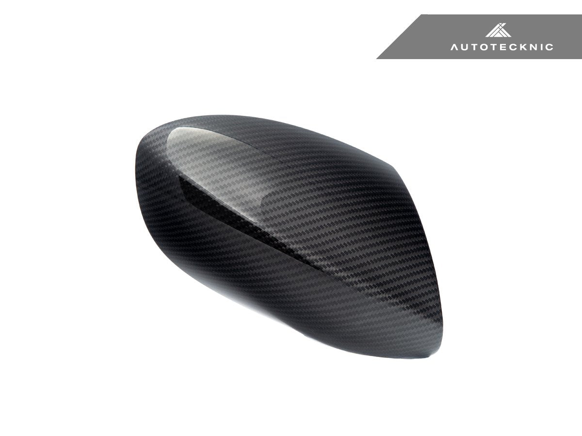 AutoTecknic E9X M3 / E82 1M Dry Carbon Mirror Covers - Version 2