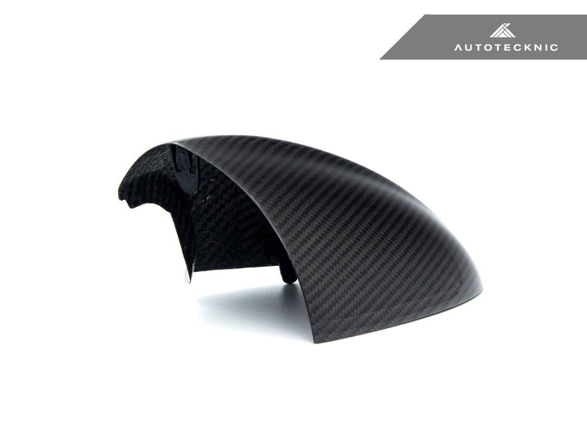 AutoTecknic E9X M3 / E82 1M Dry Carbon Mirror Covers - Version 2