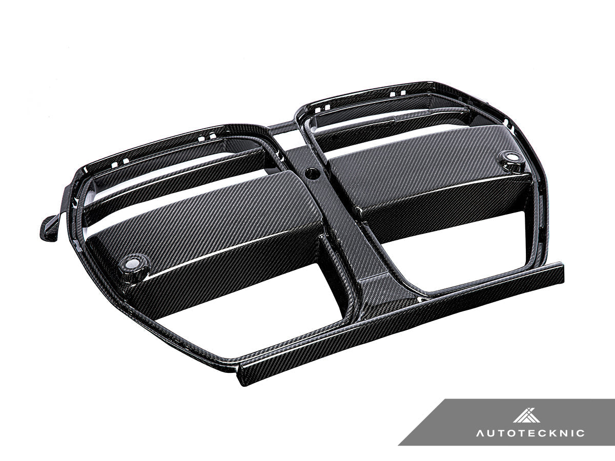 AutoTecknic G8X M3 / M4 Dry Carbon Motorsport V2 Front Grille