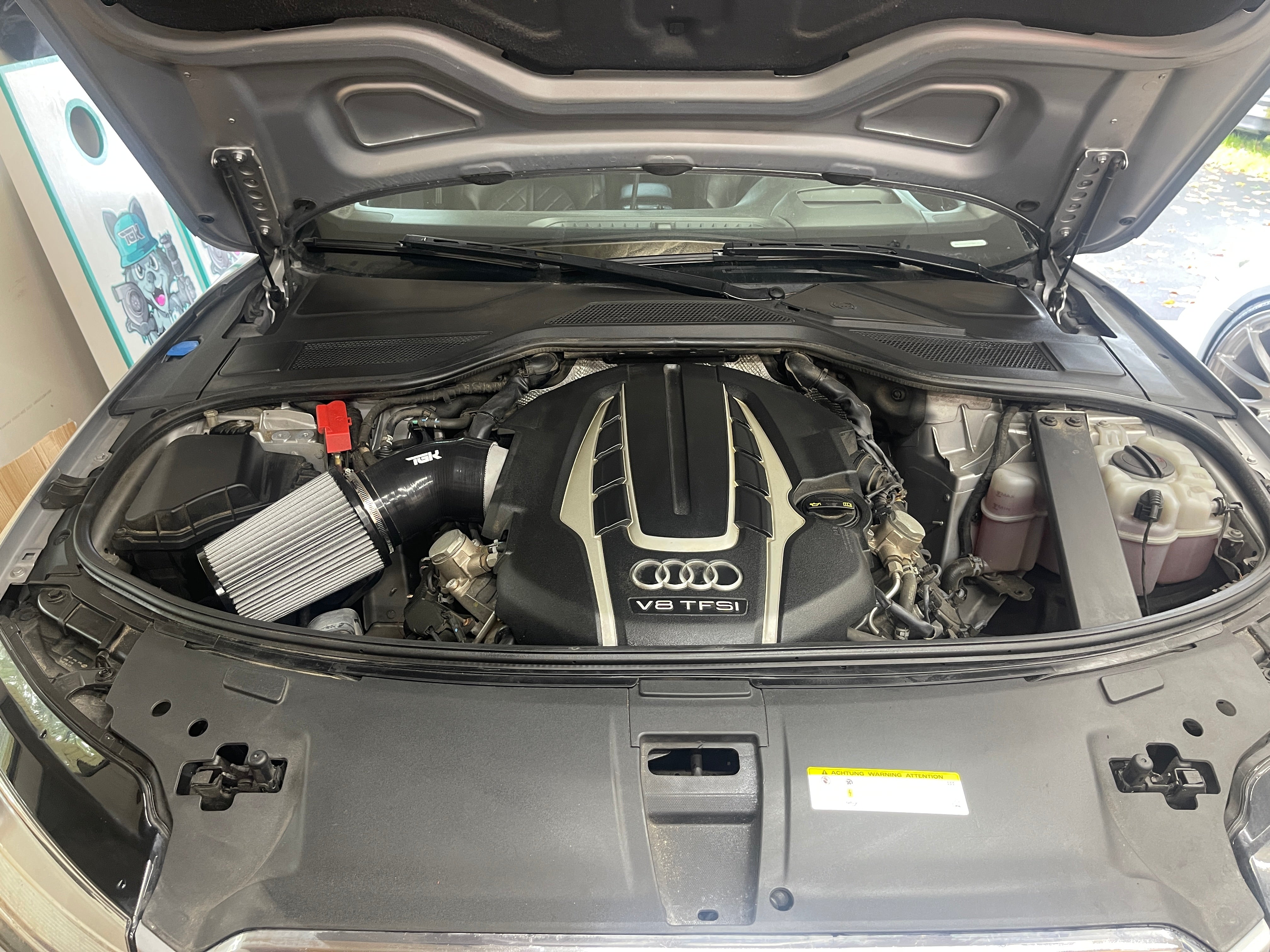 TGK Motorsport Audi 4.0T Air Intake System - D4 S8