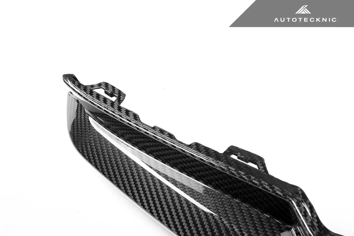 AutoTecknic G8X M3 / M4 Dry Carbon OEM-Spec Rear Splitter Set