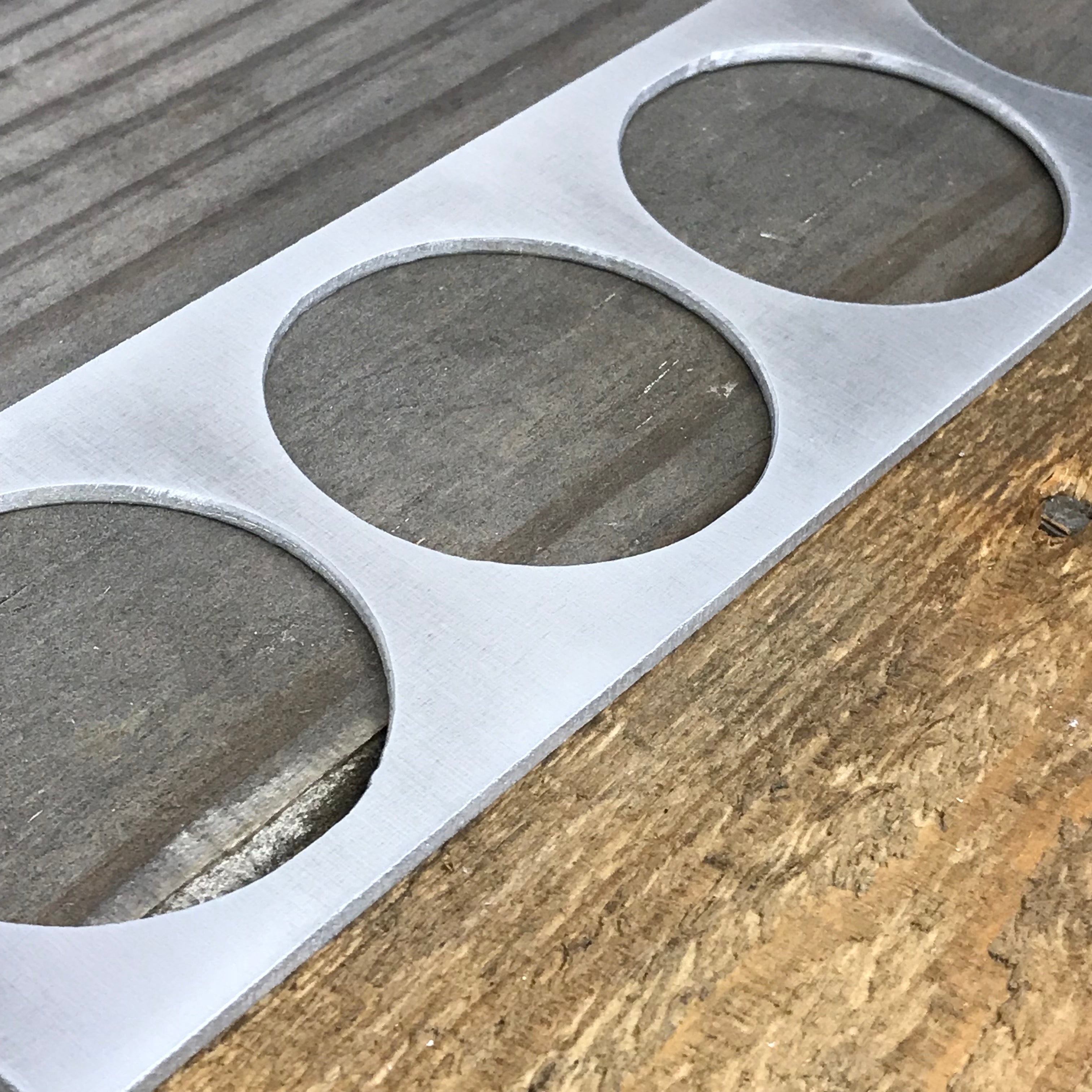 Aluminum Center Vent Gauge Panels - E30