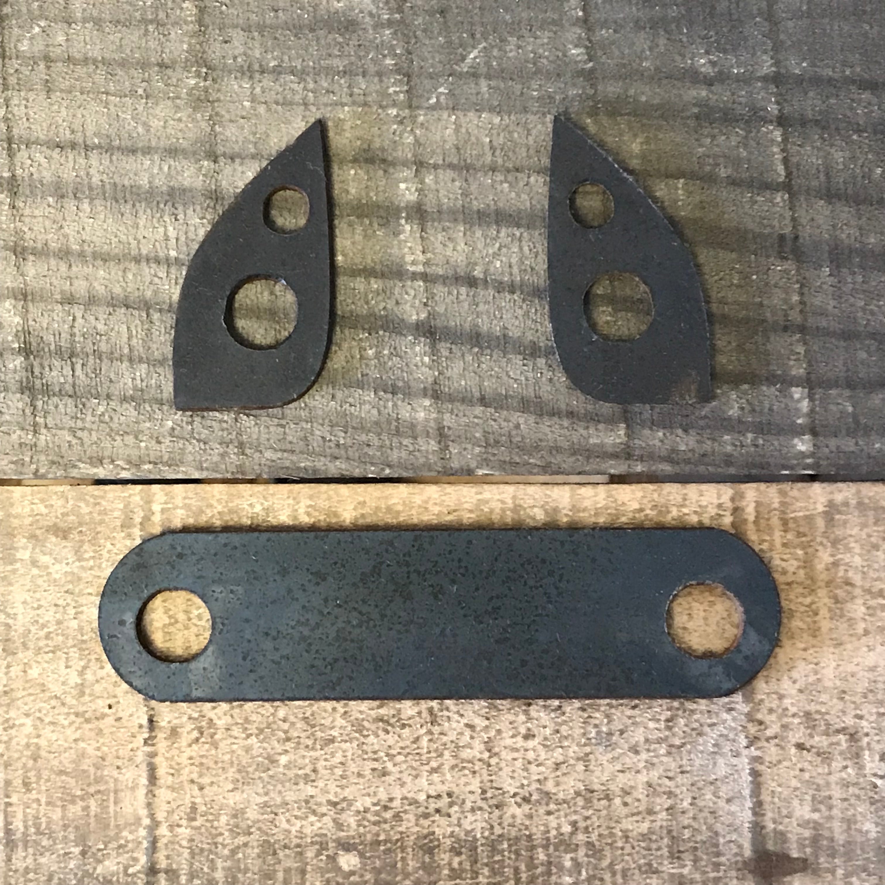 Reinforcement Plates, Rear Subframe - E30