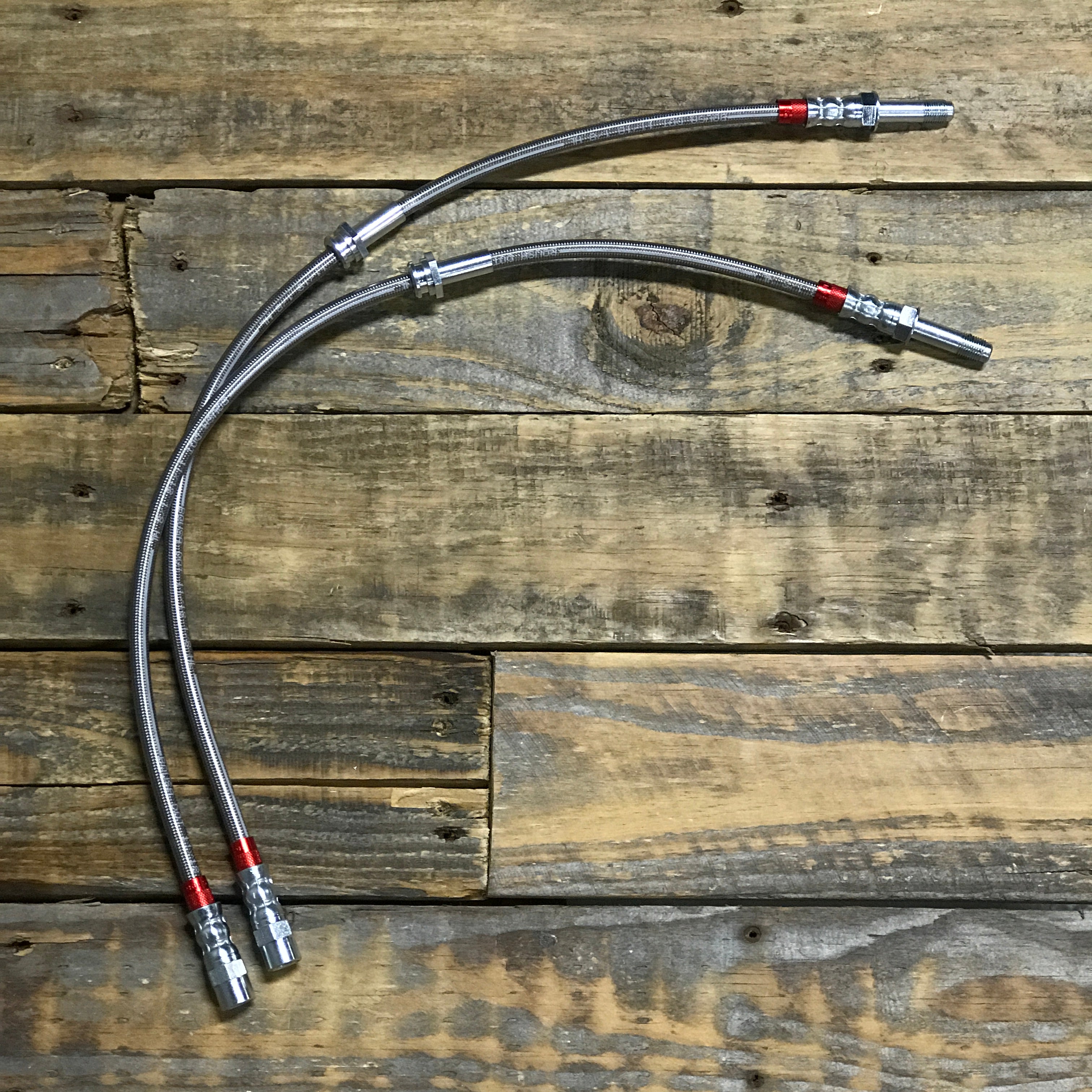 Extended Stainless Steel Brake Lines - E46 Rear