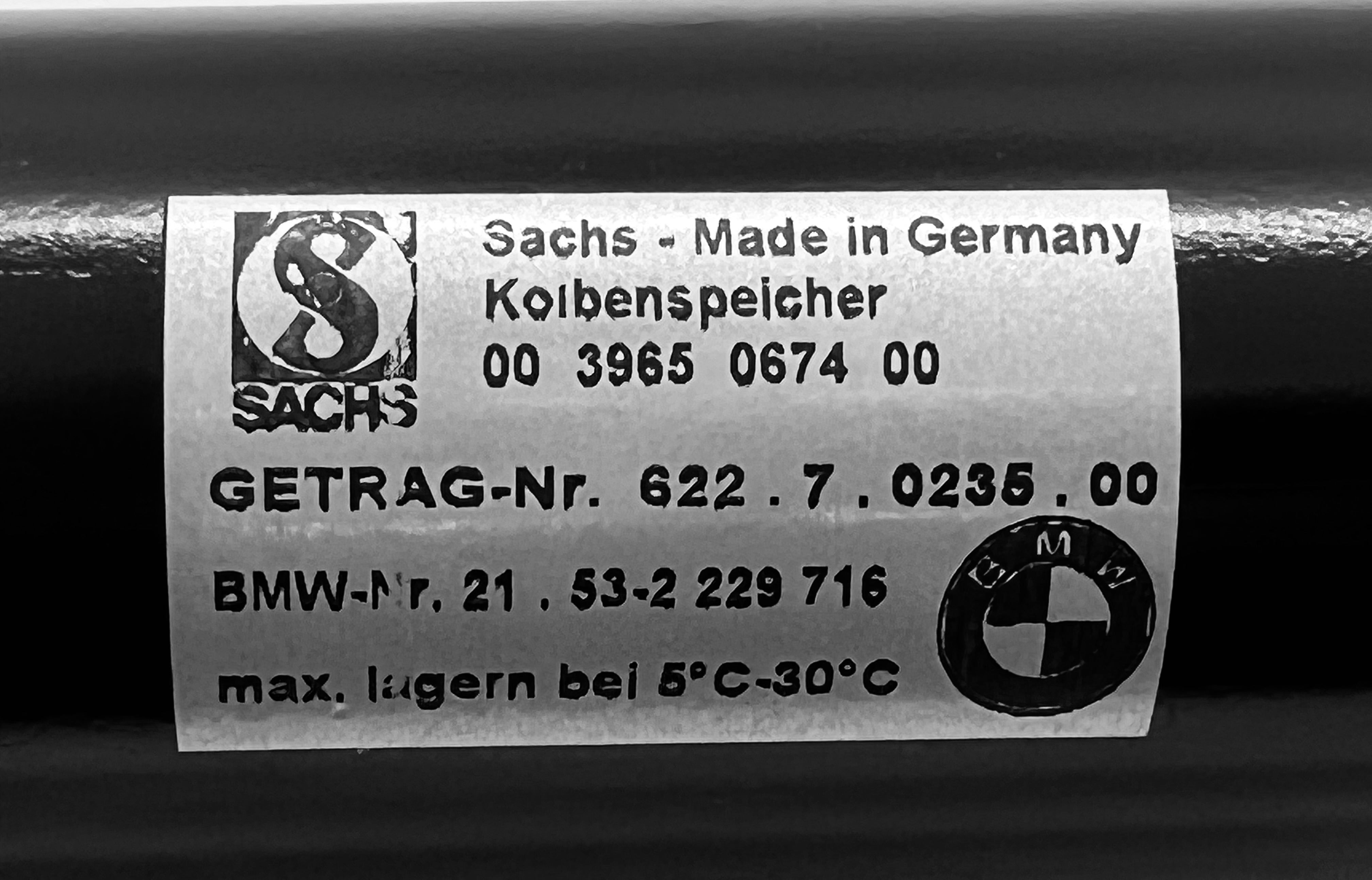 Used E46 M3 SMG II Accumulator 21532229716