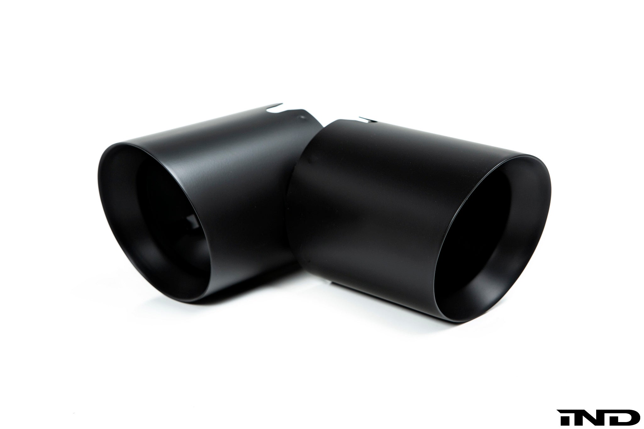 IND A90 Supra Exhaust Tip Set - Matte Black