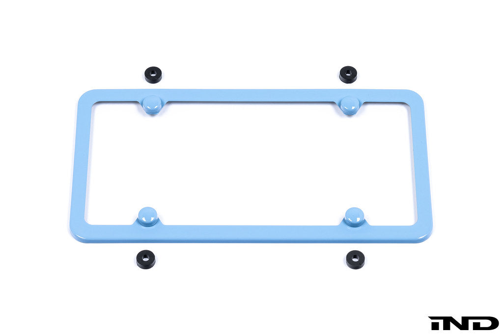 IND Painted License Plate Frame