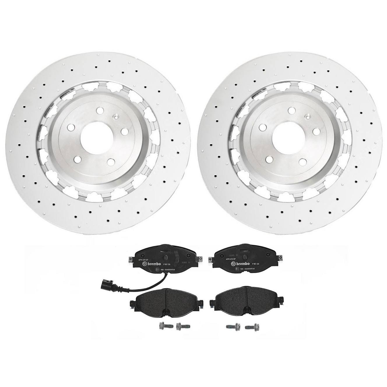 Audi Brake Pad and Rotor Kit – Front 8S0615301L