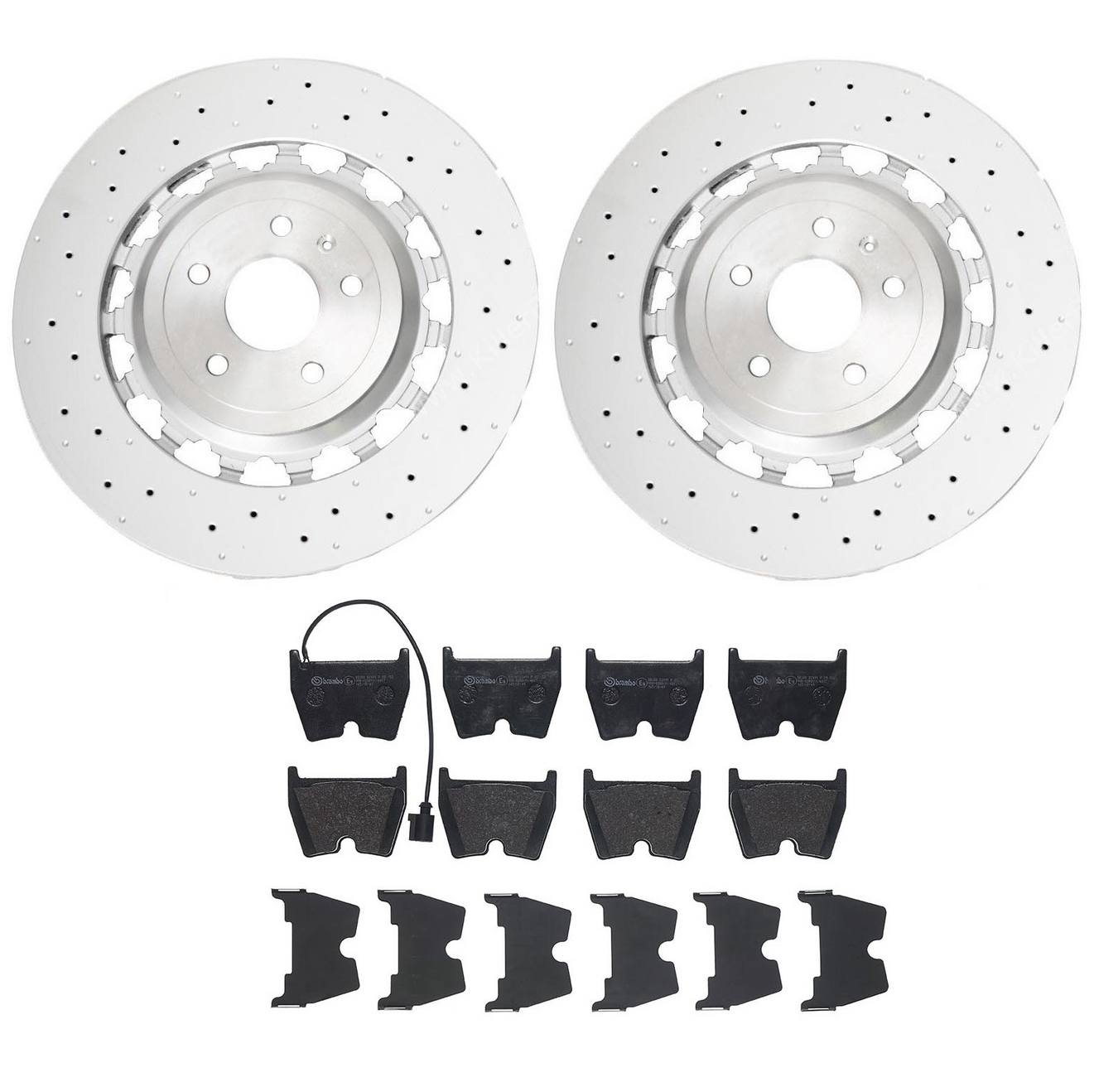 Audi Brake Pad and Rotor Kit – Front 8S0615301L