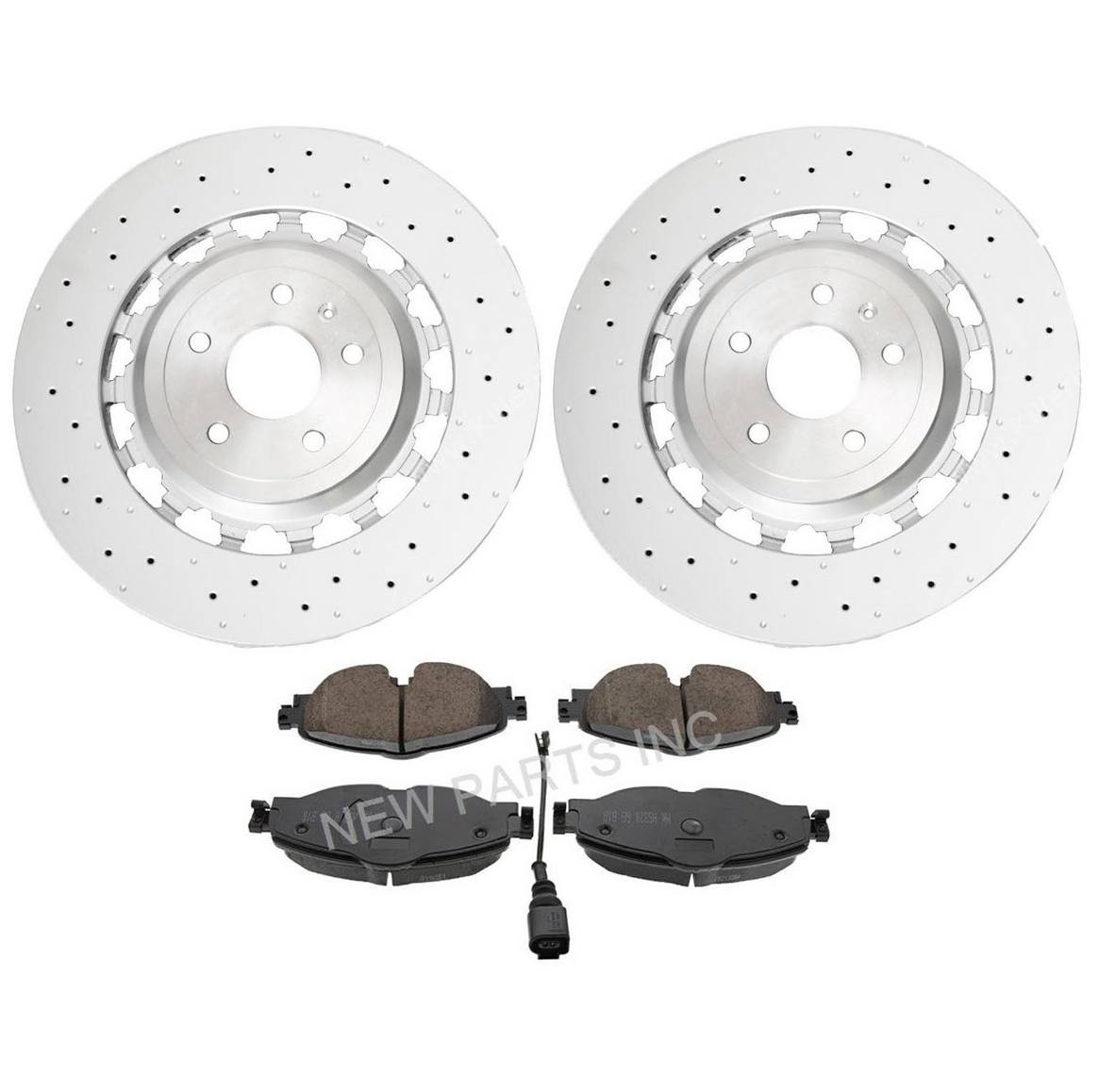 Audi Disc Brake Rotor Kit Front 8S0615301L