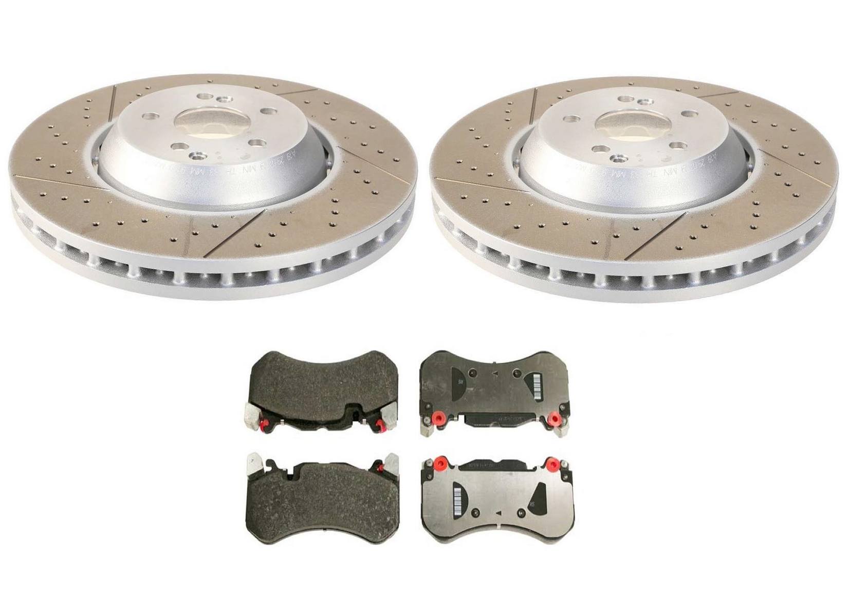 Mercedes Brake Pad and Rotor Kit – Front (360mm) 2124210512