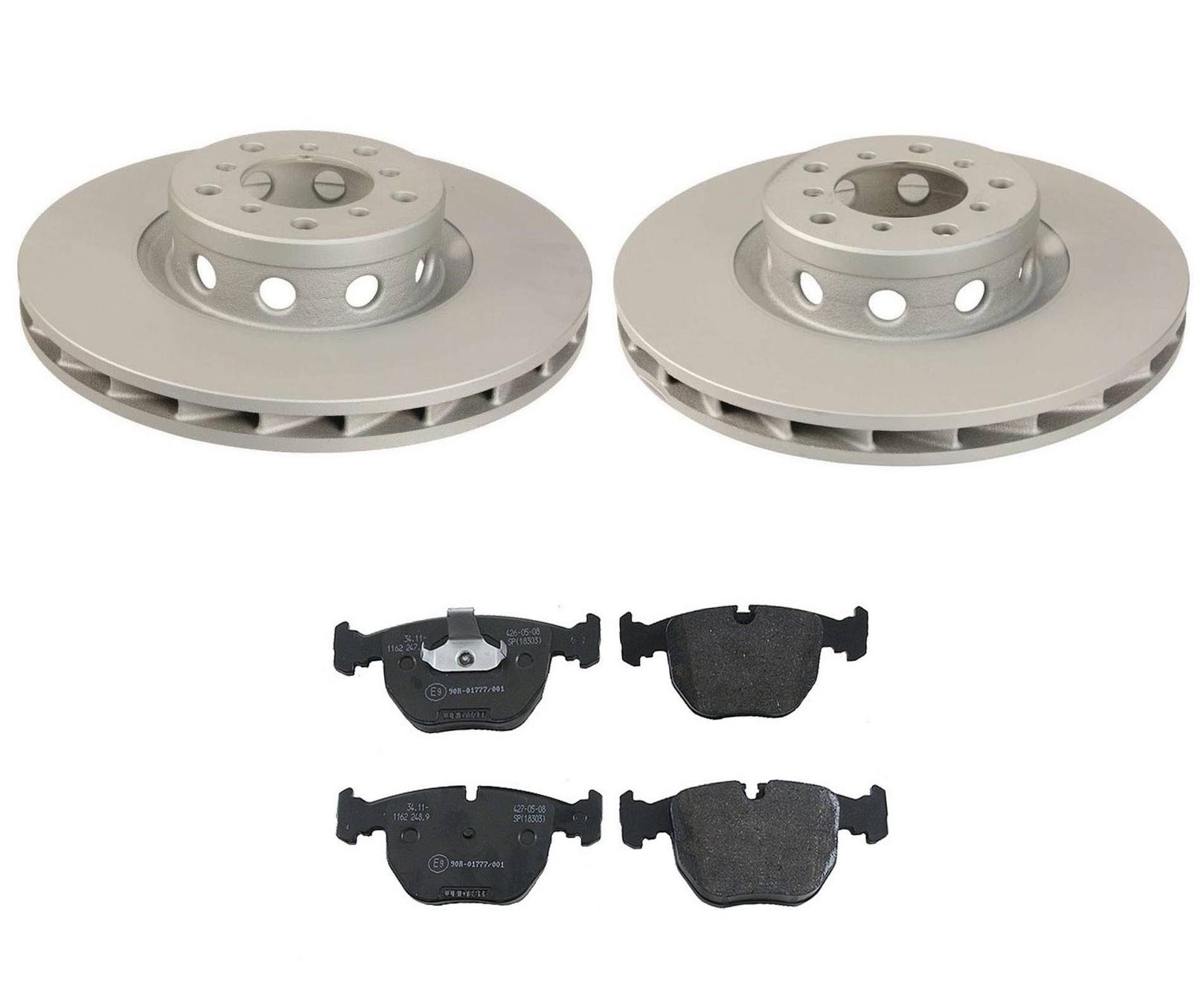 BMW Disc Brake Pad and Rotor Kit – Front (345mm) 34112229528