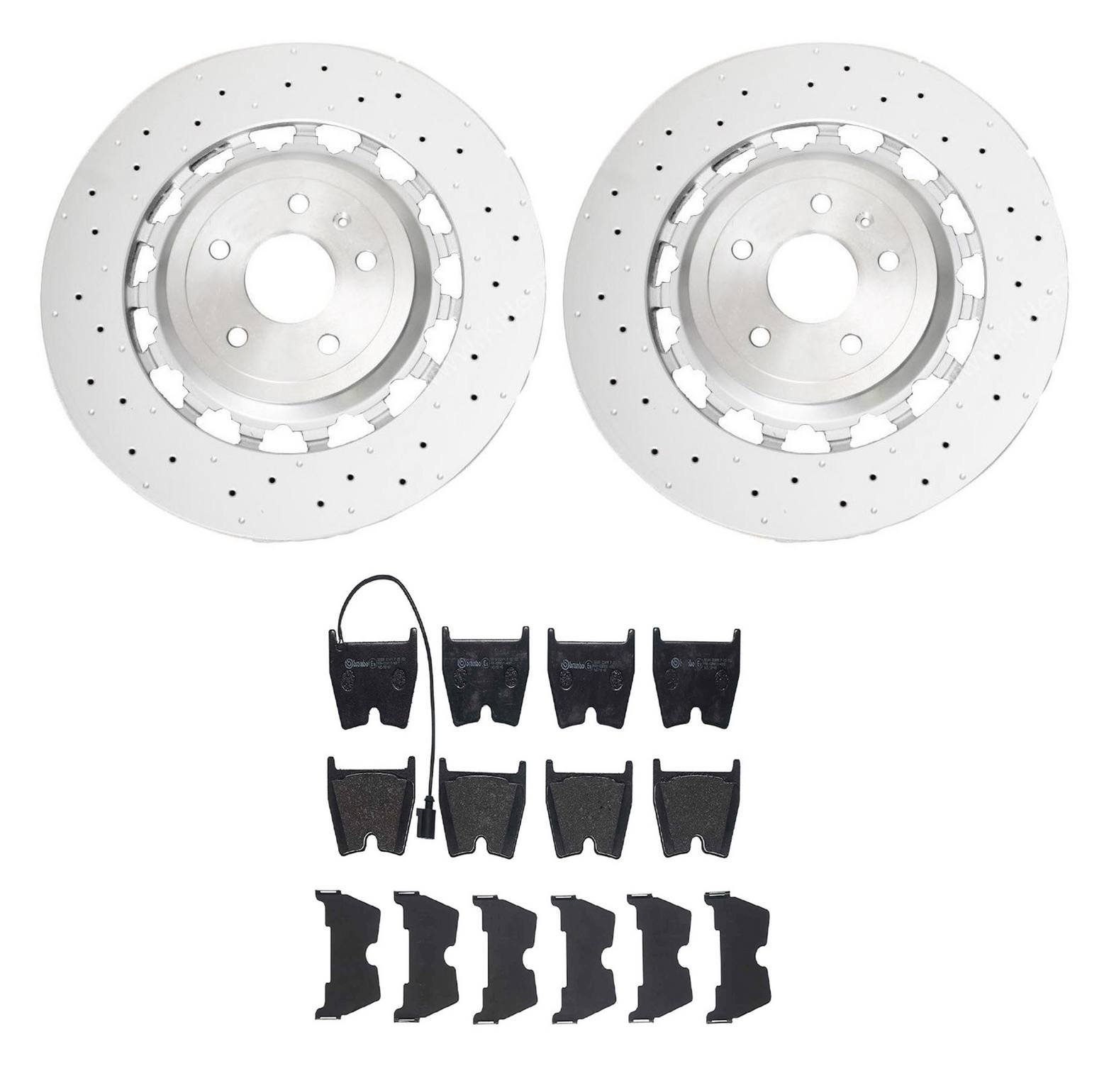 Audi Brake Pad and Rotor Kit – Front 8S0615301L