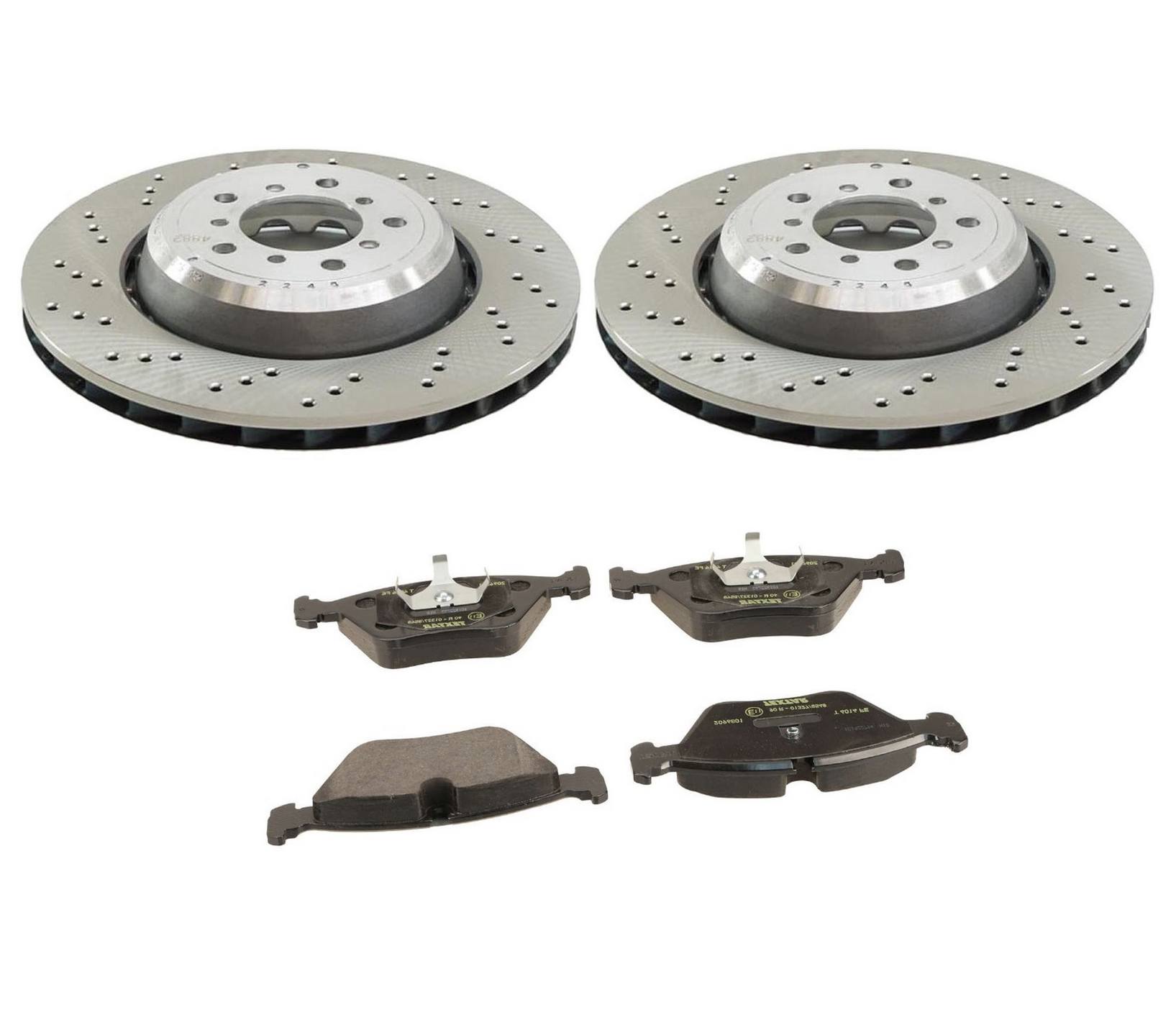 BMW Disc Brake Pad and Rotor Kit – Front (325mm) 34112282801