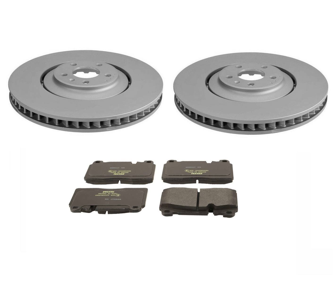 Audi Disc Brake Pad and Rotor Kit – Front 4H0615301AN