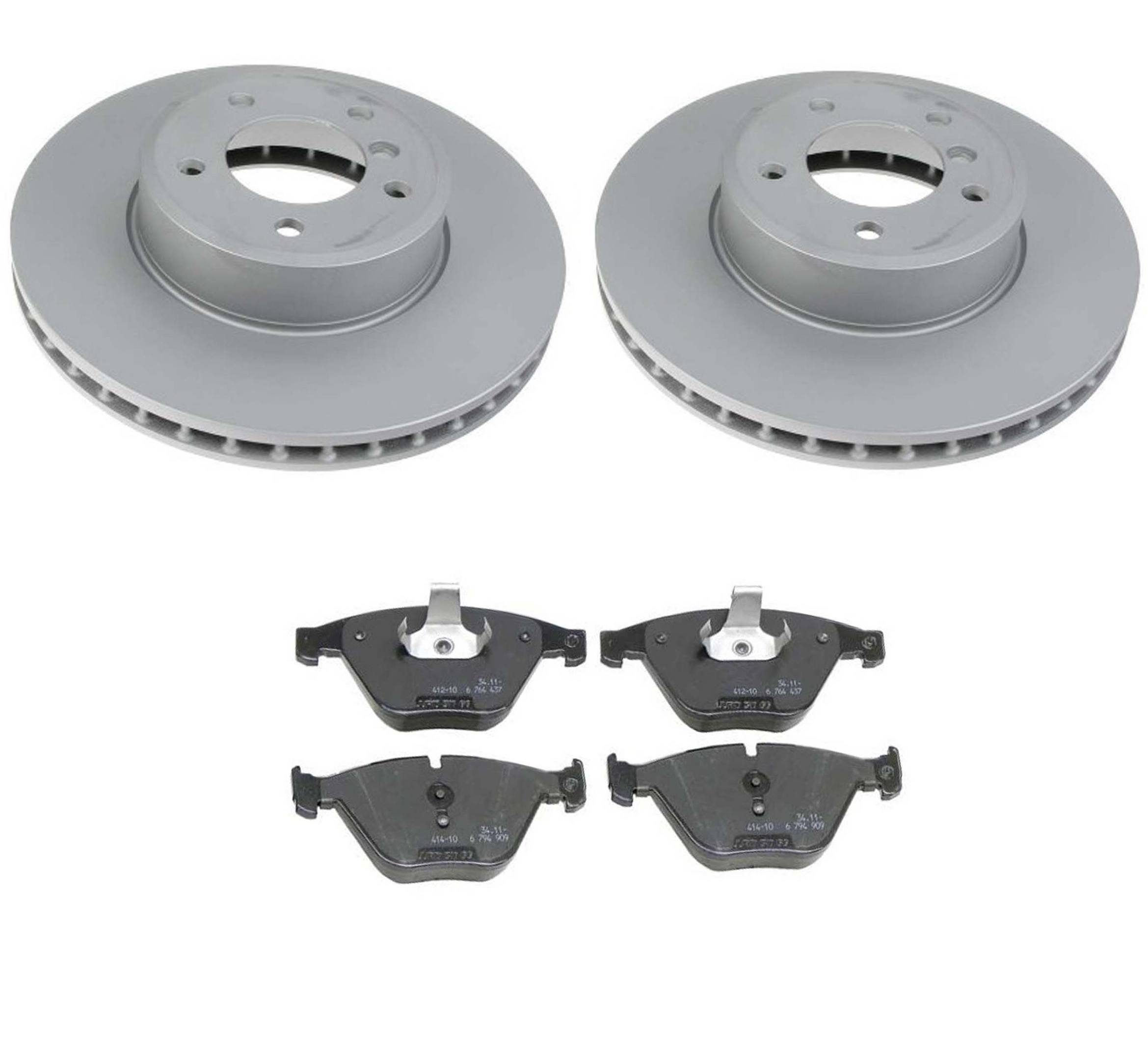 BMW Disc Brake Pad and Rotor Kit – Front (324mm) 34116864906