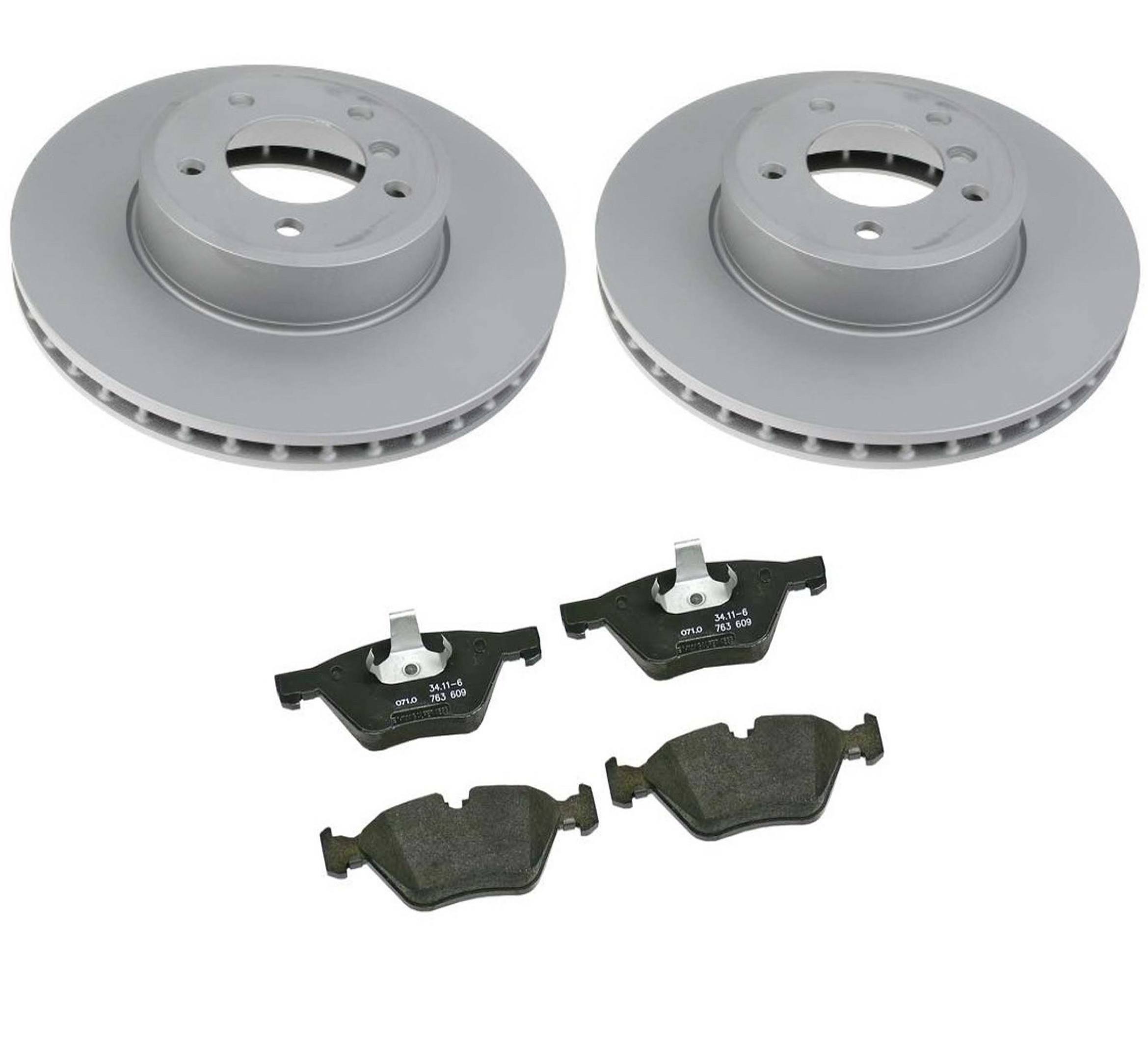 BMW Disc Brake Pad and Rotor Kit – Front (324mm) 34116864906