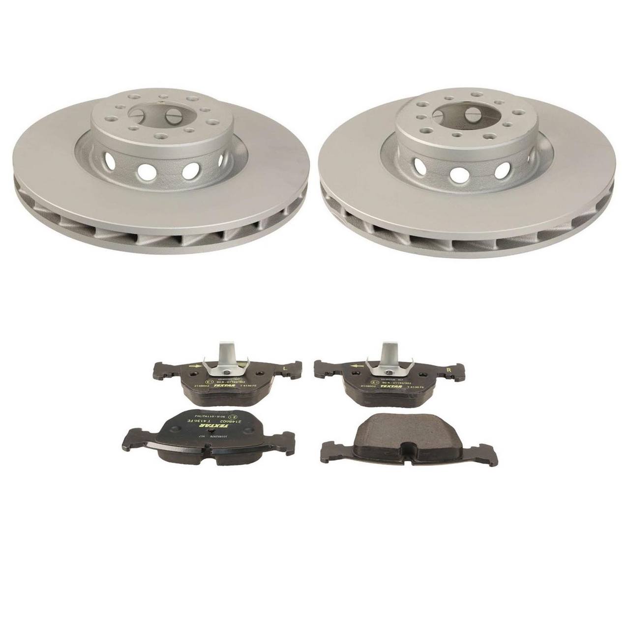 BMW Disc Brake Pad and Rotor Kit – Front (345mm) 34112229528