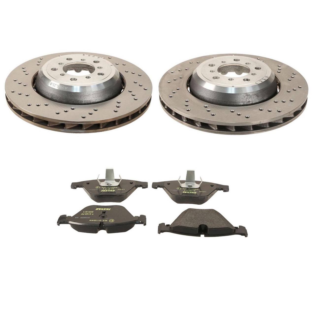 BMW Disc Brake Pad and Rotor Kit – Front (360mm) 34112283802