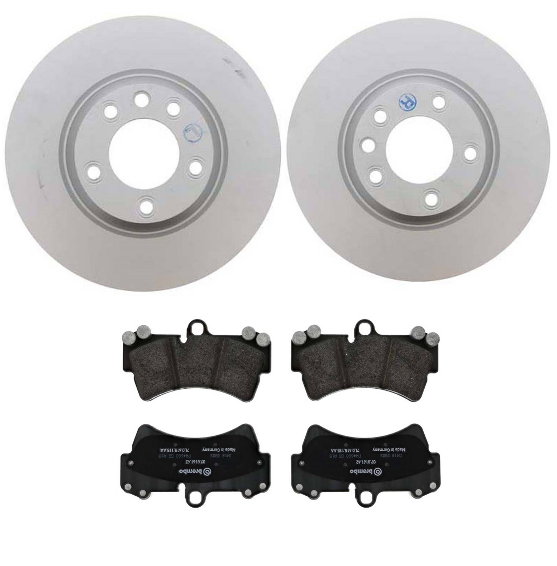 Volkswagen Disc Brake Pad and Rotor Kit – Front (350mm) 7L8615301