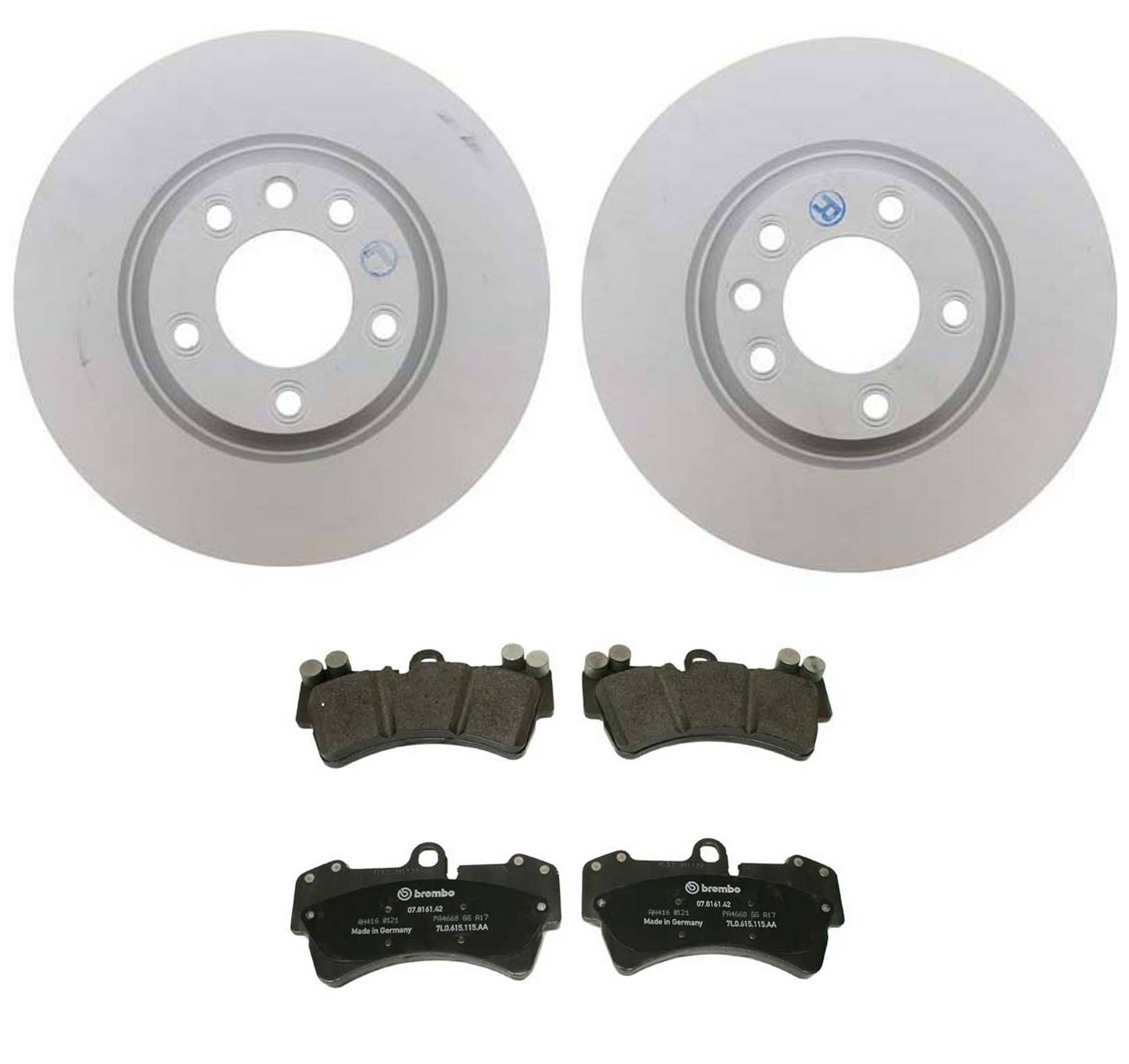 Porsche Disc Brake Pad and Rotor Kit – Front (350mm) 7L8615301