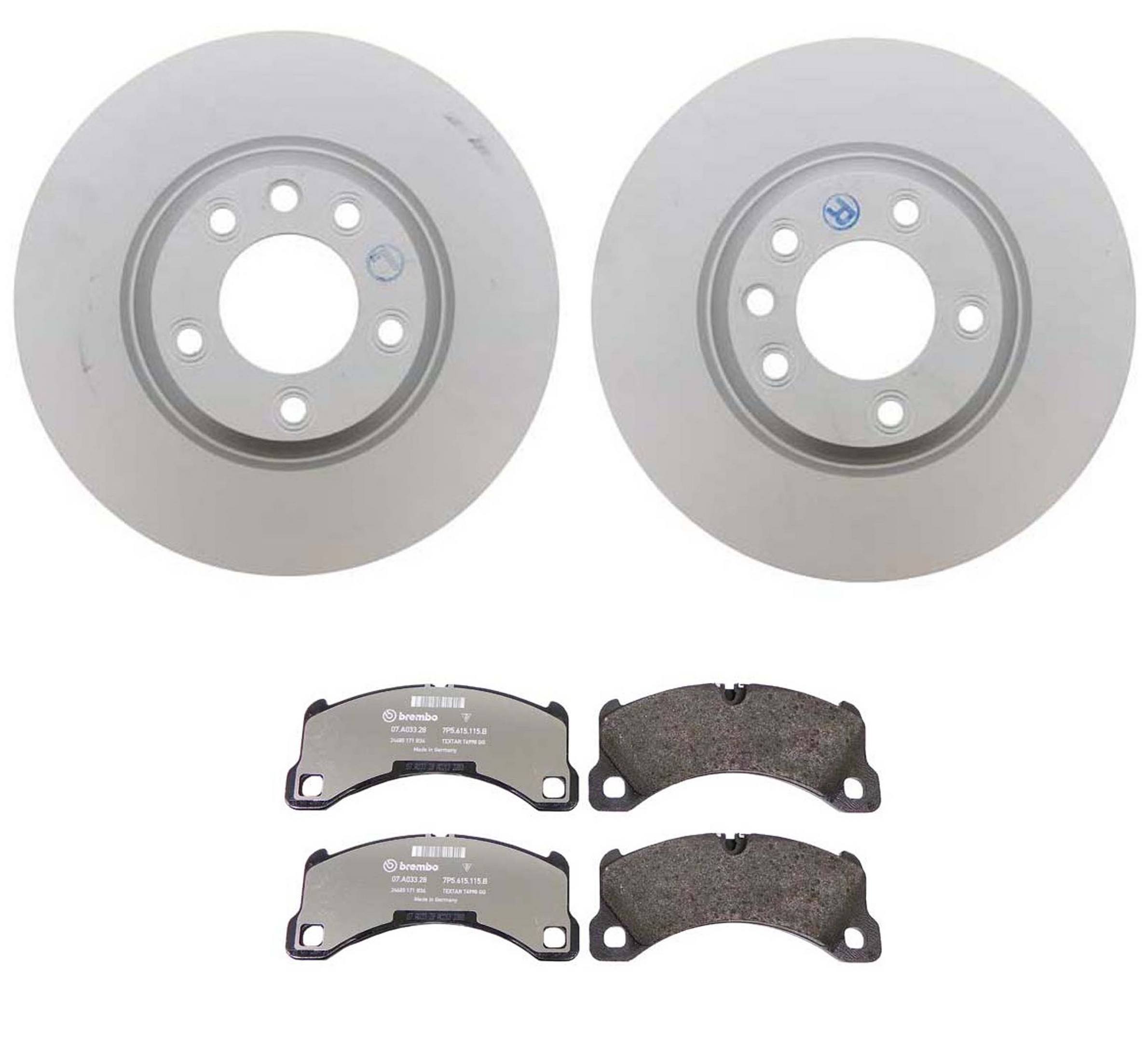 Porsche Disc Brake Pad and Rotor Kit – Front (350mm) 7L8615301