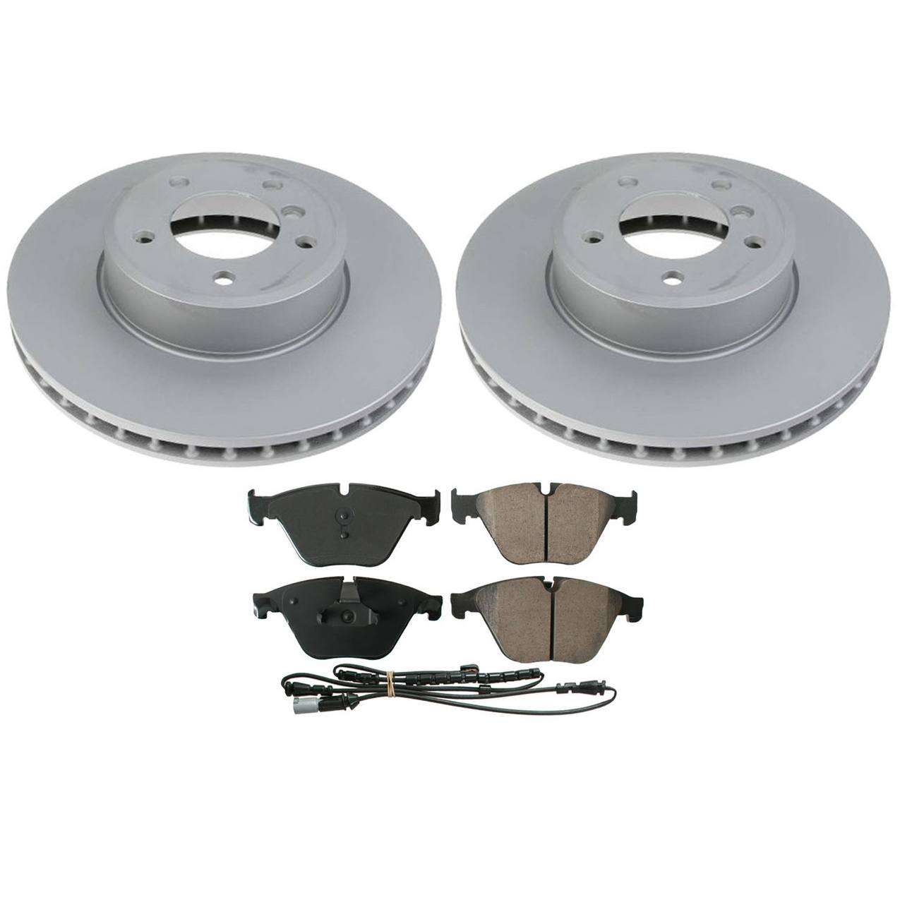 BMW Disc Brake Pad and Rotor Kit – Front (324mm) (Ceramic) 34116864906