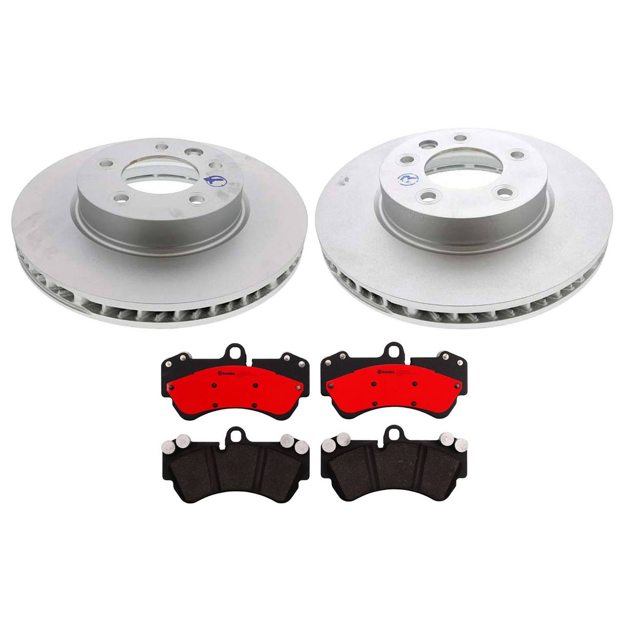 Porsche Disc Brake Pad and Rotor Kit – Front (330mm) (Ceramic) 7L6615302P