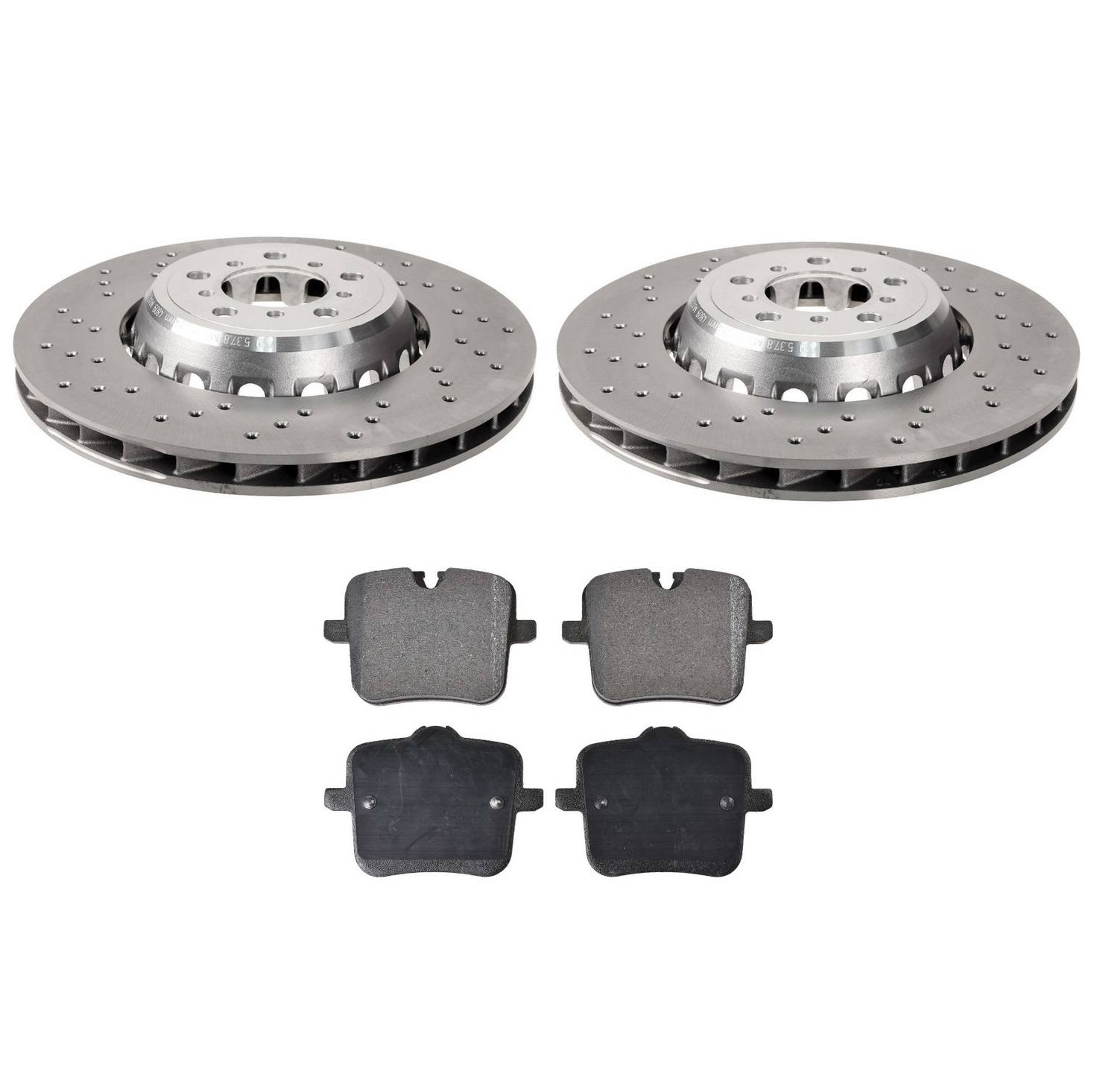 BMW Disc Brake Pad and Rotor Kit – Rear (380mm) 34208074285