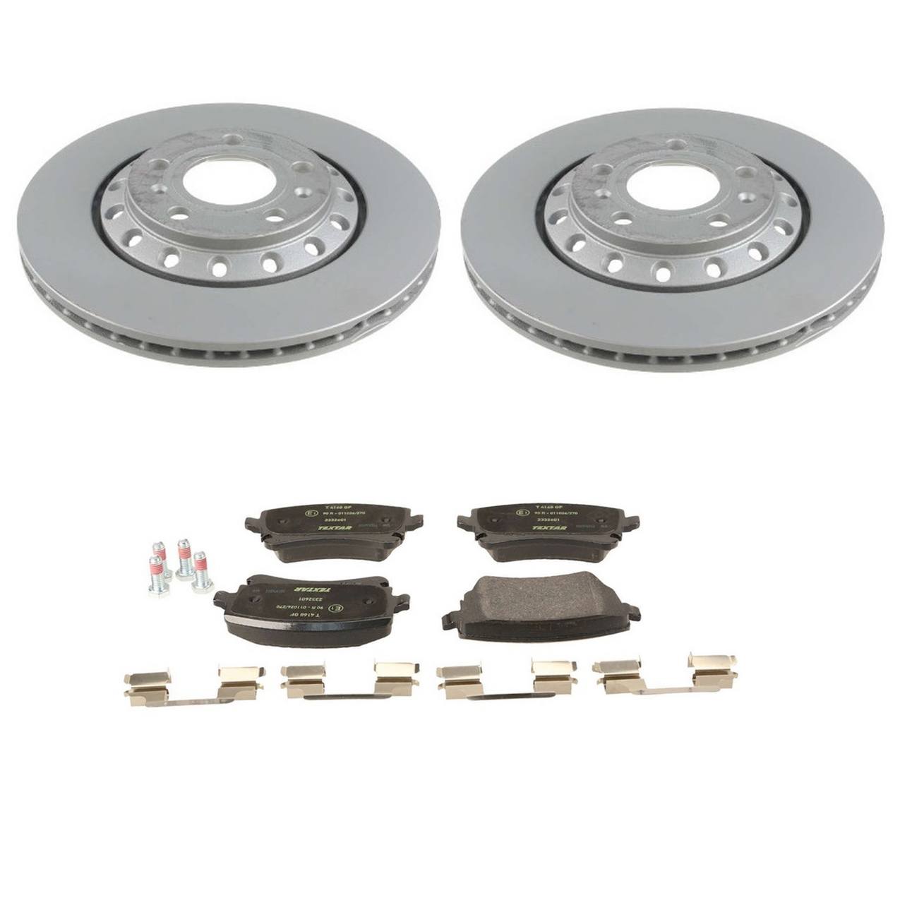 Audi Disc Brake Pad and Rotor Kit – Rear (310mm) 4E0615601K