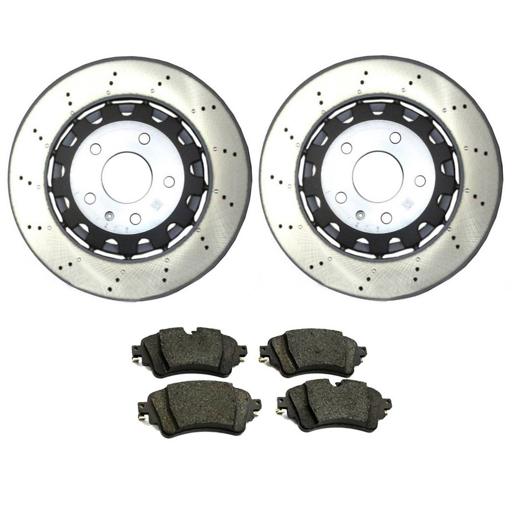 Audi Disc Brake Pad and Rotor Kit – Rear (330mm) 8W0615601G