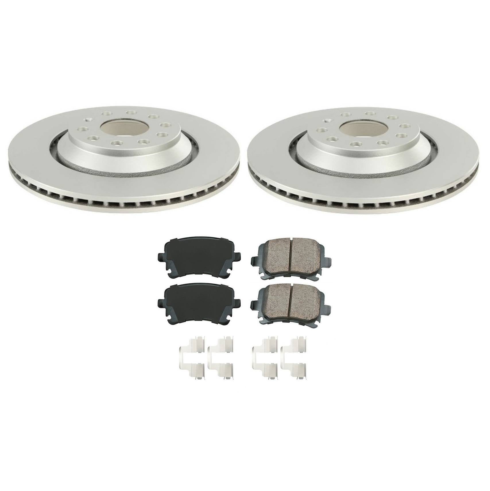 Volkswagen Disc Brake Pad and Rotor Kit – Rear (310mm) 5Q0615601E