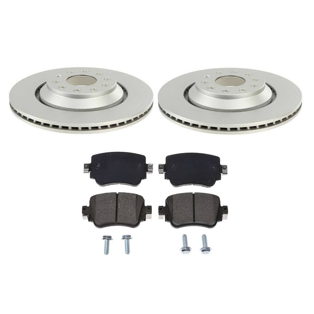 Volkswagen Disc Brake Pad and Rotor Kit – Rear (310mm) 5Q0615601E