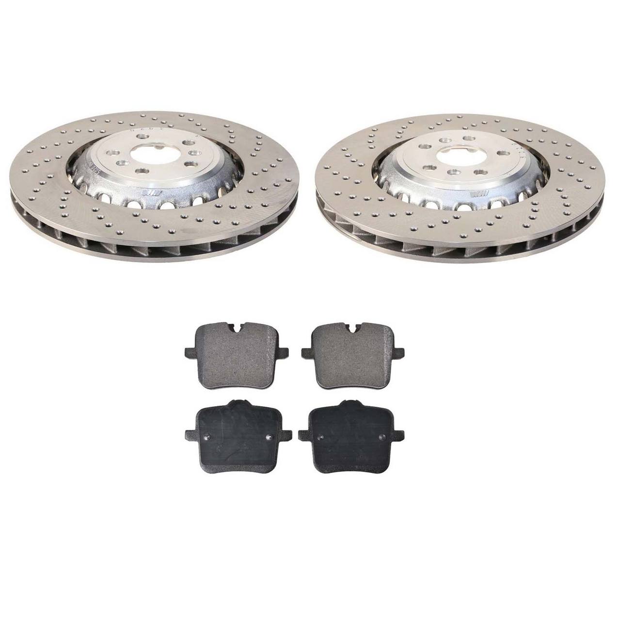 BMW Disc Brake Pad and Rotor Kit – Rear (380mm) 34217991104