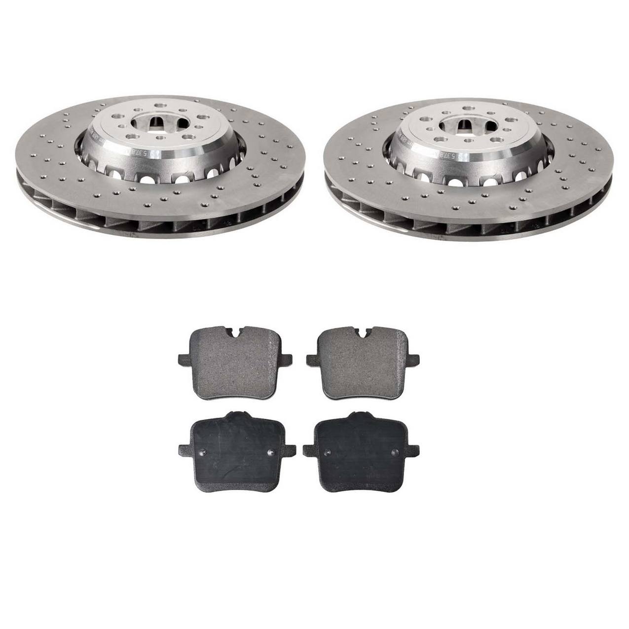 BMW Disc Brake Pad and Rotor Kit – Rear (380mm) 34208074285