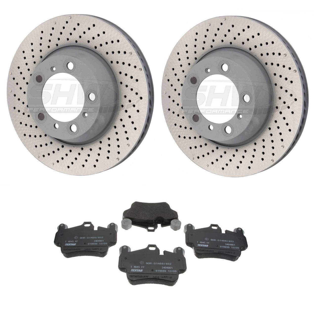 Porsche Disc Brake Pad and Rotor Kit – Rear (330mm)  99635240503